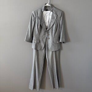 White House Black Market Gray Suit